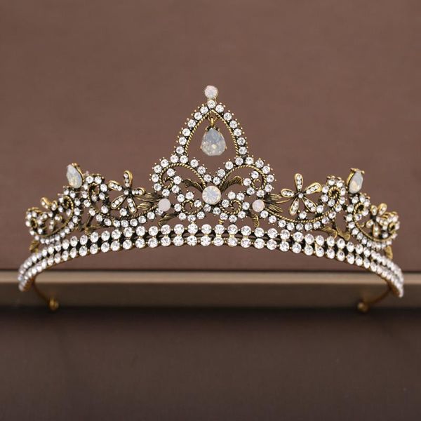 other getnoivas handmade sparkling rhinestone crown black gold tiara bride wedding headband hair jewelry accessories sl, Golden;white
other getnoivas handmade sparkling rhinestone crown black gold tiara bride wedding headband hair jewelry accessories sl, Golden;white