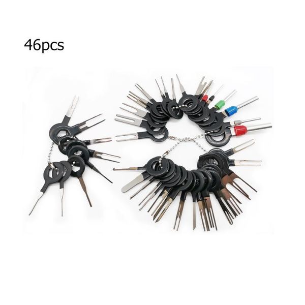 automotive repair kits 39/46pcs car terminal removal tool pin extractor puller wire plug connector kit remover
automotive repair kits 39/46pcs car terminal removal tool pin extractor puller wire plug connector kit remover