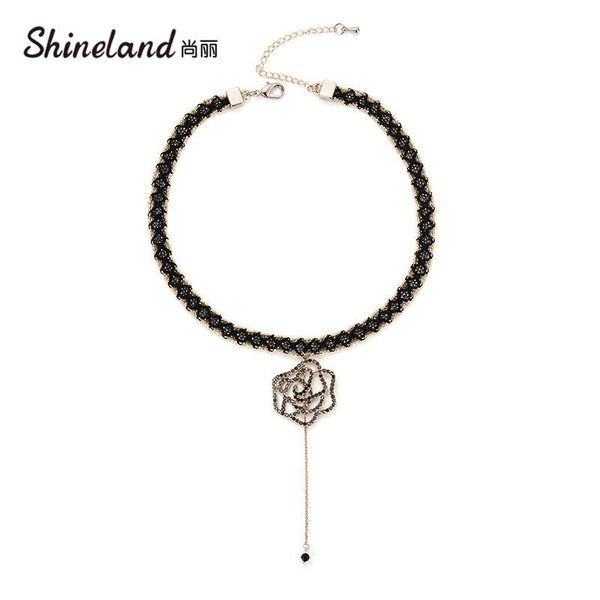 pendant necklaces shineland fashion bridal lace choker necklace beads carved flower chain pendants for girls women wedding jewelry collar gi, Silver
pendant necklaces shineland fashion bridal lace choker necklace beads carved flower chain pendants for girls women wedding jewelry collar gi, Silver