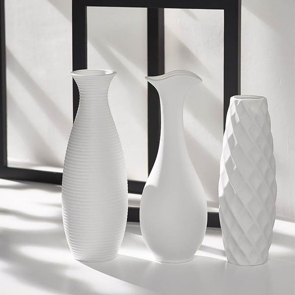 large white ceramic flower vase home living room decoration imitation dried flowers pot nordic simple style design holder vases
large white ceramic flower vase home living room decoration imitation dried flowers pot nordic simple style design holder vases