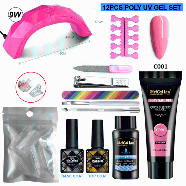 nail kit acrylic nails complete uv-nail lamp for extension home manicure set gel starter art kits
nail kit acrylic nails complete uv-nail lamp for extension home manicure set gel starter art kits