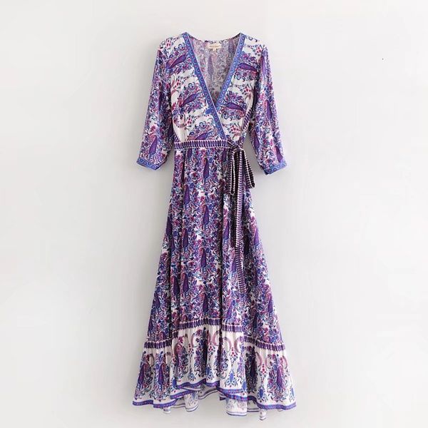long sleeve flower retro bohemian maxi dress ethnic deep v-neck floral print beach women dresses boho hippie robe, Black;gray
long sleeve flower retro bohemian maxi dress ethnic deep v-neck floral print beach women dresses boho hippie robe, Black;gray