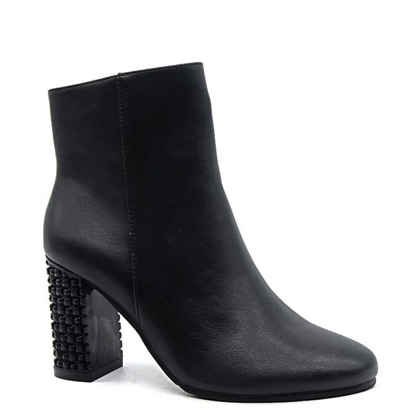 boots elegance female's fashion heel shoes high square ankle classic with pointed toe beauty shape zipper style solid, Black
boots elegance female's fashion heel shoes high square ankle classic with pointed toe beauty shape zipper style solid, Black