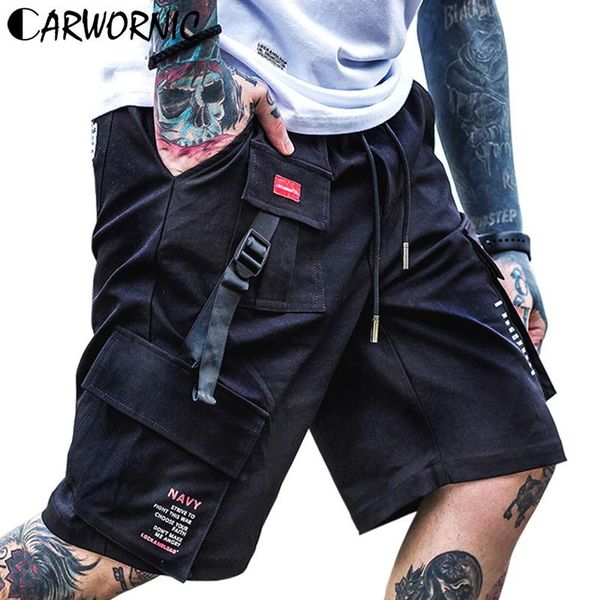 harajuku streetwear cargo shorts men casual elastic baggy hip hop joggers multi pockets military tatical men's, White;black
harajuku streetwear cargo shorts men casual elastic baggy hip hop joggers multi pockets military tatical men's, White;black
