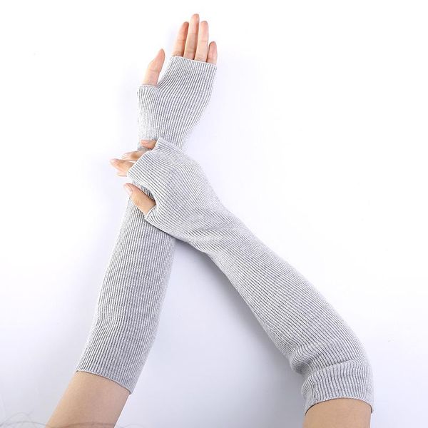 five fingers gloves 2021 women knitting long half fingerless thick autumn winter screen outdoor work sport riding solid color fashion, Blue;gray
five fingers gloves 2021 women knitting long half fingerless thick autumn winter screen outdoor work sport riding solid color fashion, Blue;gray
