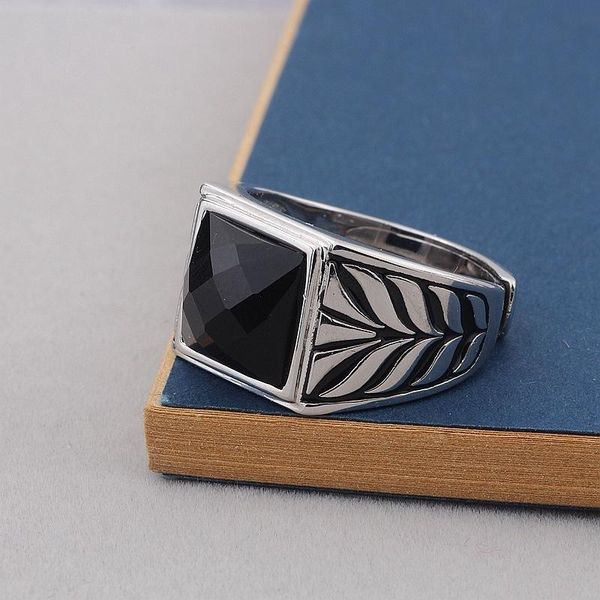 cluster rings s925 pure silver black agate for men and women electric platinum technology personality exaggerated opening ring, Golden;silver
cluster rings s925 pure silver black agate for men and women electric platinum technology personality exaggerated opening ring, Golden;silver