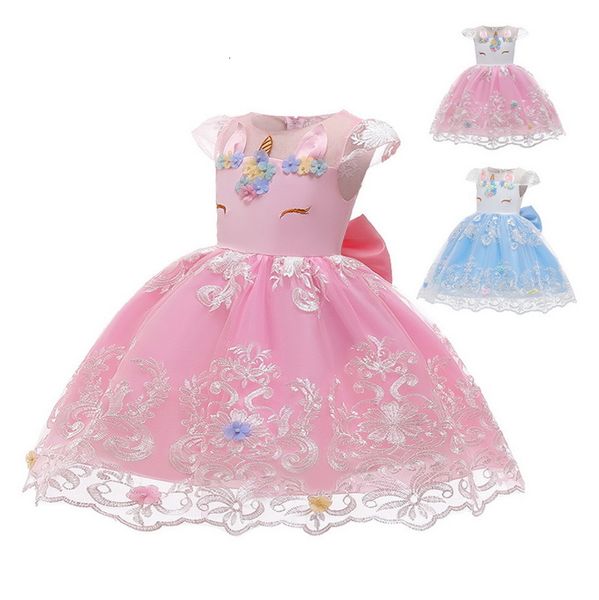 girl's dresses embroidered girls unicorn children clothes summer birthday party princess for 3-8y d0128 ljfd, Red;yellow
girl's dresses embroidered girls unicorn children clothes summer birthday party princess for 3-8y d0128 ljfd, Red;yellow