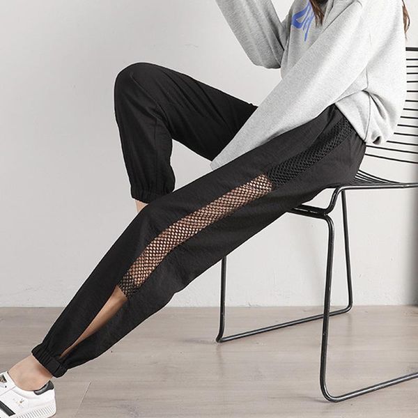 women's pants & capris women thin gauze harem pant side spliced casual hollow out slim ankle-length trousers femme pantalo, Black;white
women's pants & capris women thin gauze harem pant side spliced casual hollow out slim ankle-length trousers femme pantalo, Black;white