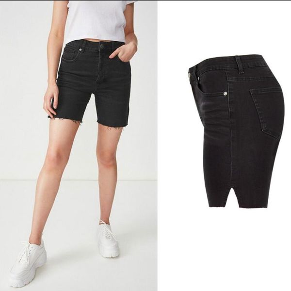 women's jeans summer women high waist stretch knee length short cotton vintage skinny black pants 2021, Blue
women's jeans summer women high waist stretch knee length short cotton vintage skinny black pants 2021, Blue
