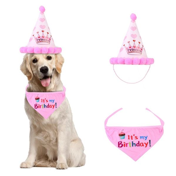 dog apparel birthday bandana scarfs with cute doggie party hat outfits prince and princess
dog apparel birthday bandana scarfs with cute doggie party hat outfits prince and princess
