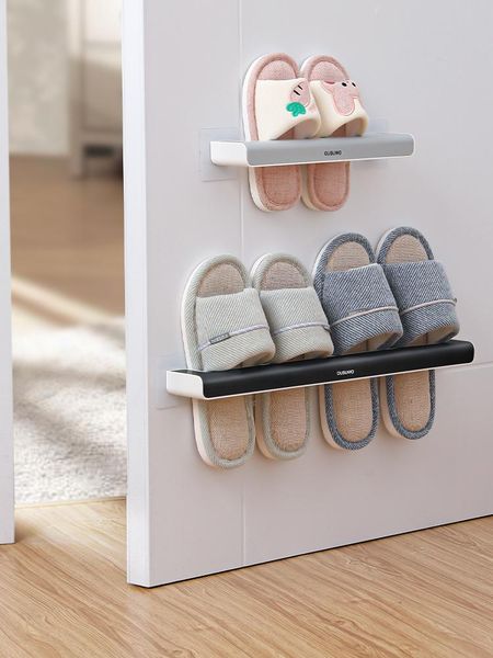 hooks & rails nordic wall mounted stock holders punch slippers rack storage towel hanging multi function waterproof shelf for bathroom
hooks & rails nordic wall mounted stock holders punch slippers rack storage towel hanging multi function waterproof shelf for bathroom
