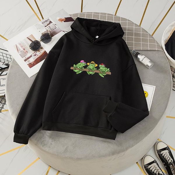 women's hoodies & sweatshirts frog printed larg size fleece warm sweatshirt women funny hoodie cute hip hop kawaii harajuku jacket sud, Black
women's hoodies & sweatshirts frog printed larg size fleece warm sweatshirt women funny hoodie cute hip hop kawaii harajuku jacket sud, Black