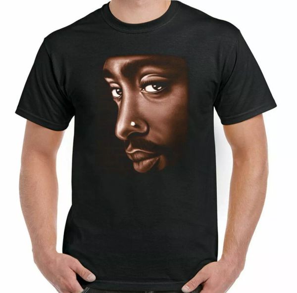 tupac t-shirt 2pac mens rapper 2 pac shakur biggie smalls rap big notorious face, White;black
tupac t-shirt 2pac mens rapper 2 pac shakur biggie smalls rap big notorious face, White;black