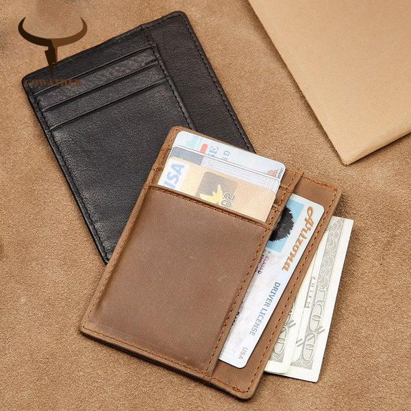 card holders cowather fashion holder wallet vintage cow genuine leather male purse business, Brown;gray
card holders cowather fashion holder wallet vintage cow genuine leather male purse business, Brown;gray