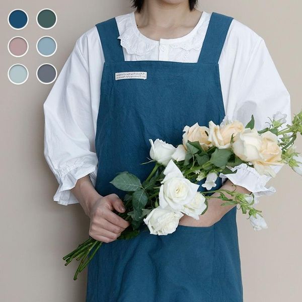 aprons 2021 cotton linen cooking kitchen for woman dress flower shop smock hairdresser bib garden loose apron with slits
aprons 2021 cotton linen cooking kitchen for woman dress flower shop smock hairdresser bib garden loose apron with slits