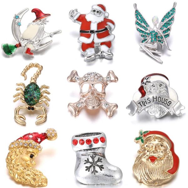 charm bracelets 6pcs/lot est snap jewelry santa claus magician 18mm button fit necklace for christmas gifts, Golden;silver
charm bracelets 6pcs/lot est snap jewelry santa claus magician 18mm button fit necklace for christmas gifts, Golden;silver