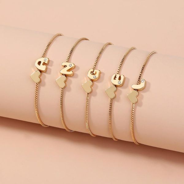 link, chain 26pcs/set wholesale fashion girls 26 a-z letter heart bracelet bangle initial alphabet charms box bracelets for women gift, Black
link, chain 26pcs/set wholesale fashion girls 26 a-z letter heart bracelet bangle initial alphabet charms box bracelets for women gift, Black