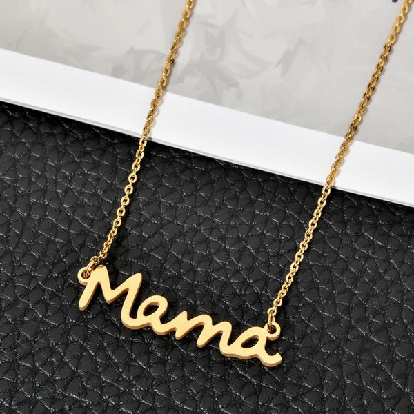 chains thanksgiving custom stainless steel letter necklace 18k gold plated mama pendant clavicle chain choker personality jewelry gift, Silver
chains thanksgiving custom stainless steel letter necklace 18k gold plated mama pendant clavicle chain choker personality jewelry gift, Silver