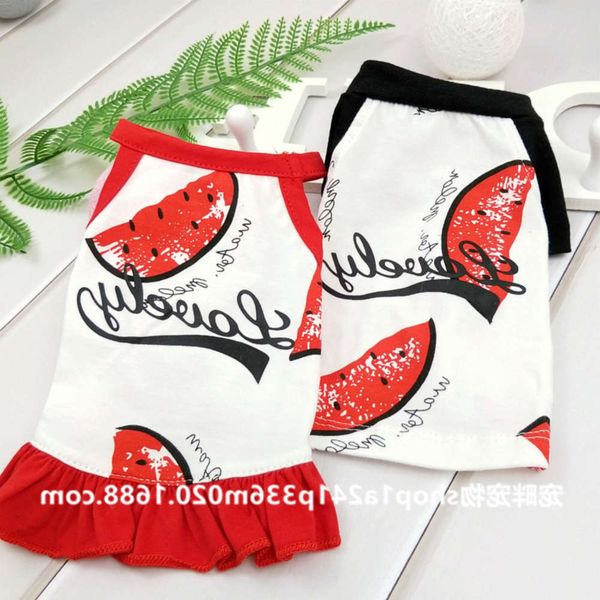 korean version lovely watermelon lovers dog clothing summer pet spring and teddy skirt princess cotton
korean version lovely watermelon lovers dog clothing summer pet spring and teddy skirt princess cotton