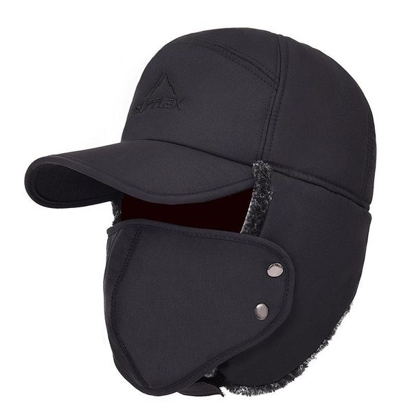 berets trend winter thermal bomber hats men women fashion ear protection face windproof ski cap velvet thicken couple hat, Blue;gray
berets trend winter thermal bomber hats men women fashion ear protection face windproof ski cap velvet thicken couple hat, Blue;gray
