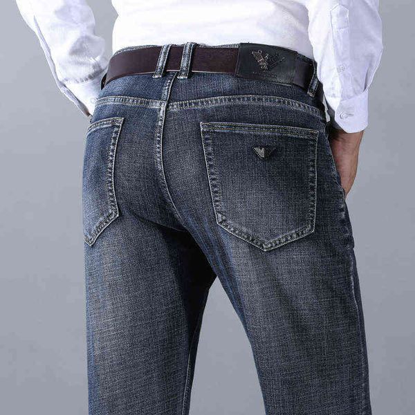 men's international pants cotton straight tube elastic slim fit men's jeans autumn style, Blue
men's international pants cotton straight tube elastic slim fit men's jeans autumn style, Blue