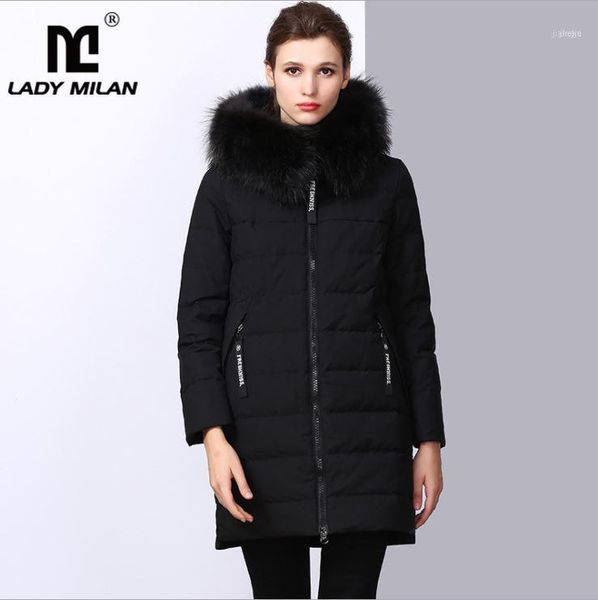 women's down & parkas arrival hooded 100% racoon fur collar long sleeves white duck fashion winter outerwear thick coats&parkas, Black
women's down & parkas arrival hooded 100% racoon fur collar long sleeves white duck fashion winter outerwear thick coats&parkas, Black