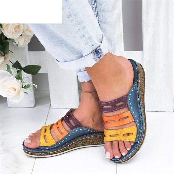 dress shoes 2021 summer women sandals stitching ladies open toe casual platform wedge slides beach drop, Black
dress shoes 2021 summer women sandals stitching ladies open toe casual platform wedge slides beach drop, Black