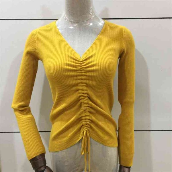 autumn winter women knitted v neck sweater casual soft jumper badycon fashion slim femme elasticity pullovers skinny 210423, White
autumn winter women knitted v neck sweater casual soft jumper badycon fashion slim femme elasticity pullovers skinny 210423, White
