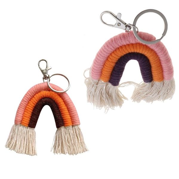 decorative objects & figurines weaving rainbow keychains boho key holder keyring macrame bag charm car hanging r3ma
decorative objects & figurines weaving rainbow keychains boho key holder keyring macrame bag charm car hanging r3ma