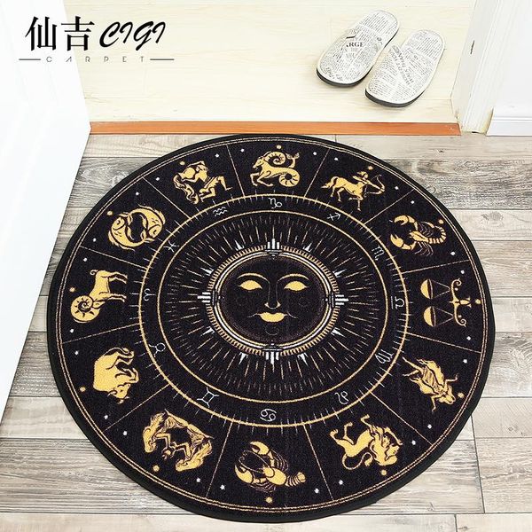 cushion/decorative pillow cigi vintage home mat round geometric pattern floor living room bathroom kitchen creative anti skid washable durab
cushion/decorative pillow cigi vintage home mat round geometric pattern floor living room bathroom kitchen creative anti skid washable durab