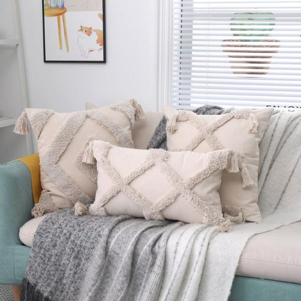 cushion/decorative pillow tufted woven throw covers decorative boho case handmade tassels luxury cushion cover for sofa bed chair home decor
cushion/decorative pillow tufted woven throw covers decorative boho case handmade tassels luxury cushion cover for sofa bed chair home decor