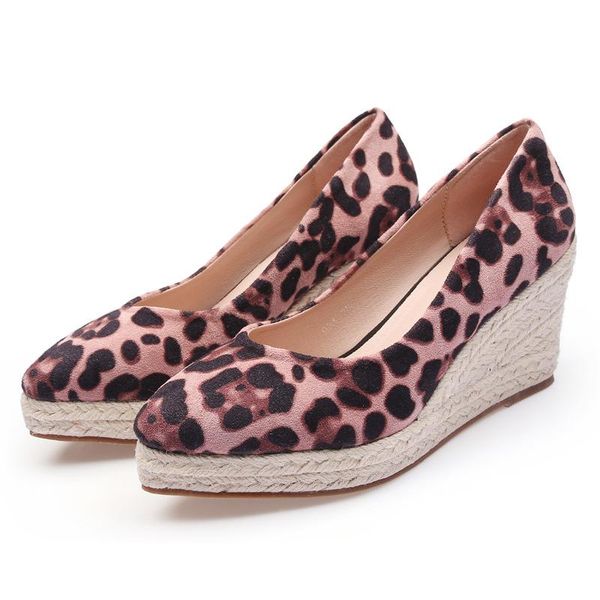 dress shoes fashion ladies high heels women leopard wedges party brand pumps elegant lady wedge heel 7cm a3956, Black
dress shoes fashion ladies high heels women leopard wedges party brand pumps elegant lady wedge heel 7cm a3956, Black