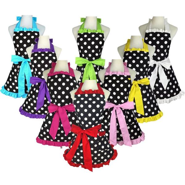 aprons cute apron retro black polka dot ruffle side vintage cooking with pockets for women girls
aprons cute apron retro black polka dot ruffle side vintage cooking with pockets for women girls