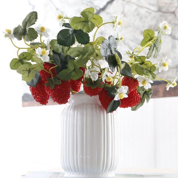 decorative flowers & wreaths flower simulation fruit artificial fruits mulberry home 10 bunches decoration wedding 4 small strawberries
decorative flowers & wreaths flower simulation fruit artificial fruits mulberry home 10 bunches decoration wedding 4 small strawberries