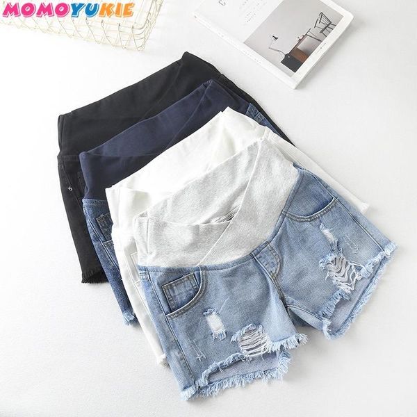 maternity bottoms women's shorts summer wear low-waisted denim clothes spring loose pants for pregnancy women, White
maternity bottoms women's shorts summer wear low-waisted denim clothes spring loose pants for pregnancy women, White