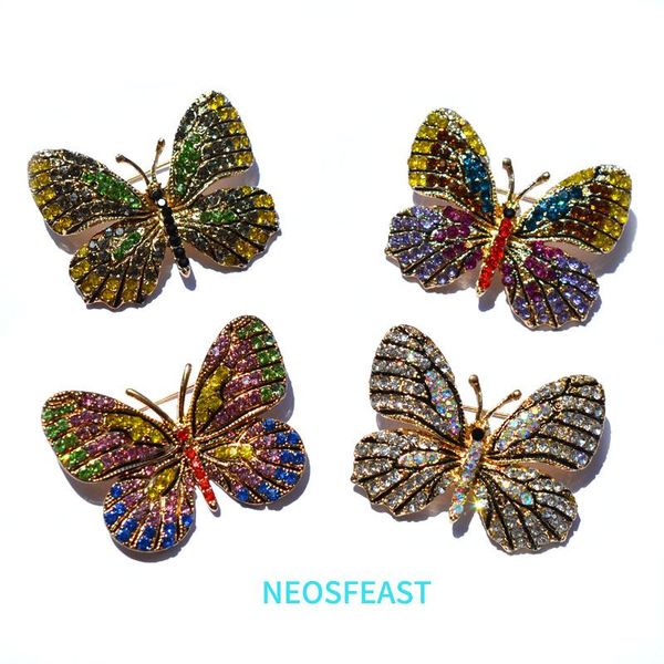 pins, brooches gold color rhistone vintage butterfly brooch for women elegant insect pin dress coat accessory lady gifts fashion jewelry, Gray
pins, brooches gold color rhistone vintage butterfly brooch for women elegant insect pin dress coat accessory lady gifts fashion jewelry, Gray
