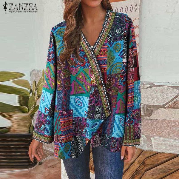 asymmetric outwear autumn thin coats 2021 zanzea women vintage floral printed jackets casual long sleeve open stitch cardigan women's, Black;brown
asymmetric outwear autumn thin coats 2021 zanzea women vintage floral printed jackets casual long sleeve open stitch cardigan women's, Black;brown