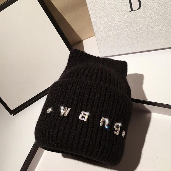 beanie/skull caps 2021 women's trendy brand bright diamond knitted hat letter cat ear woolen cap winter warm protection, Blue;gray
beanie/skull caps 2021 women's trendy brand bright diamond knitted hat letter cat ear woolen cap winter warm protection, Blue;gray