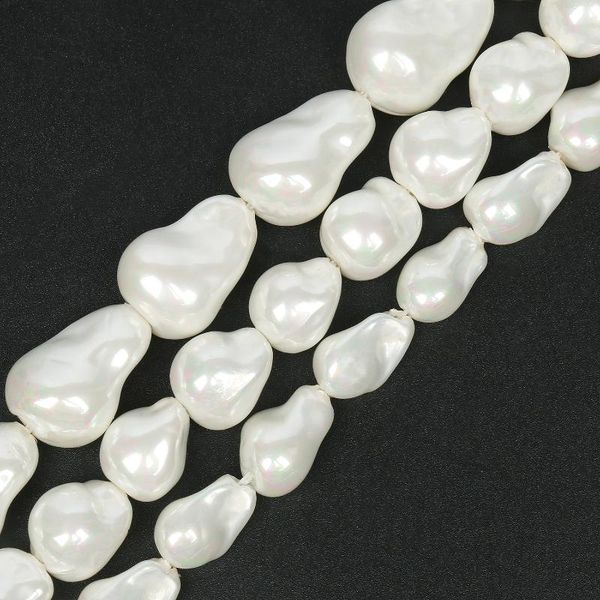 other white imitation pearls beads irregular baroque loose spacer for jewelry making diy bracelet earrings accessories 15''
other white imitation pearls beads irregular baroque loose spacer for jewelry making diy bracelet earrings accessories 15''