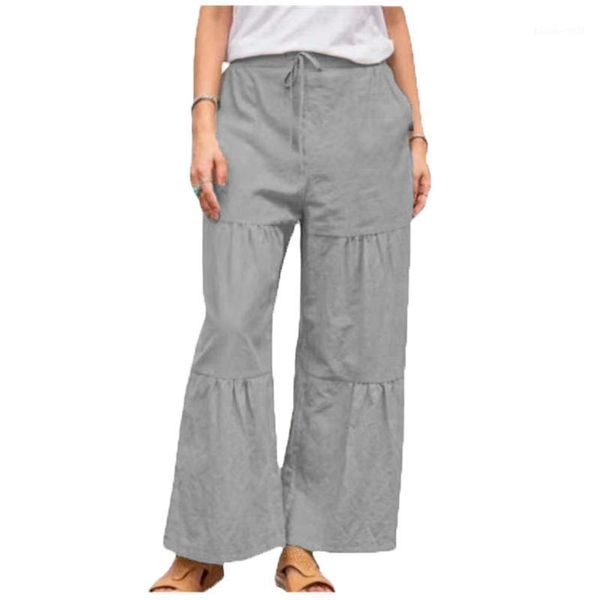 women's leggings white linen pants for women draw a rope shirring patchwork tightness trousers pocket casual plus size ropa mujer, Black
women's leggings white linen pants for women draw a rope shirring patchwork tightness trousers pocket casual plus size ropa mujer, Black