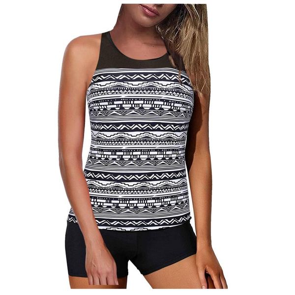 women's swimwear 2021 bikini swimsuits tankini vintage print tummy control woman female swimming bathing suits beach wear, White;black
women's swimwear 2021 bikini swimsuits tankini vintage print tummy control woman female swimming bathing suits beach wear, White;black