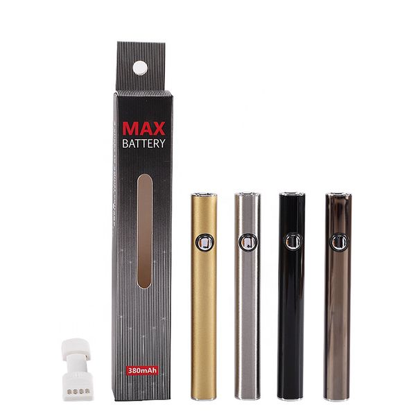 original max 5s preheat battery 510 thread variable voltage thick oil bottom usb charging vape battery for liquid atomizer liberty tank
original max 5s preheat battery 510 thread variable voltage thick oil bottom usb charging vape battery for liquid atomizer liberty tank