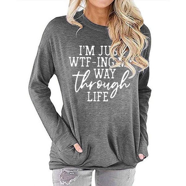 women's t-shirt letter print long sleeve pocket tee shirts women clothes 2021 o-neck soft t shirt casual loose female oversize, White
women's t-shirt letter print long sleeve pocket tee shirts women clothes 2021 o-neck soft t shirt casual loose female oversize, White