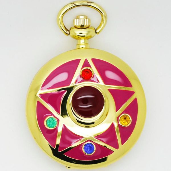 pocket watches 10pcs in classically charm golden tone star wings moon black dail quartz watch necklace party gift, Slivery;golden
pocket watches 10pcs in classically charm golden tone star wings moon black dail quartz watch necklace party gift, Slivery;golden