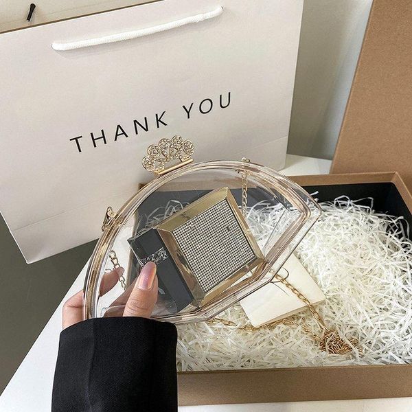 summer pvc transparent small bag female 2021 trending fashion women's evening clutch party luxury designer chain shoulder bags
summer pvc transparent small bag female 2021 trending fashion women's evening clutch party luxury designer chain shoulder bags