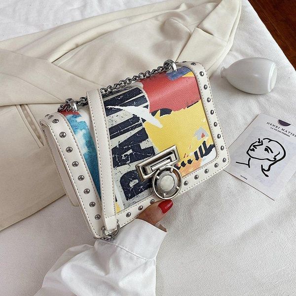 crossbody bag ladies fashion printing women handbags luxury pu leather chains rivet shoulder female messenger cross body
crossbody bag ladies fashion printing women handbags luxury pu leather chains rivet shoulder female messenger cross body