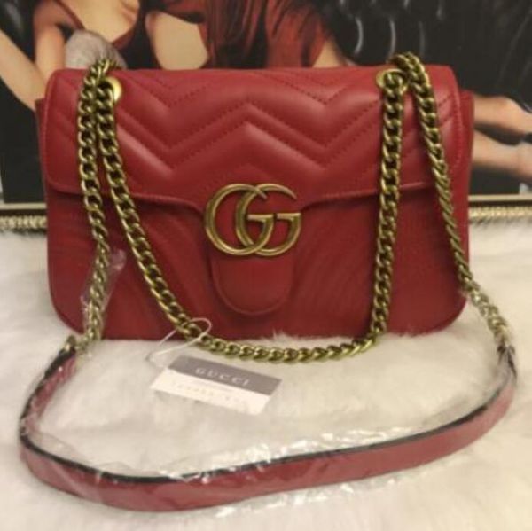 luxury designer new style marmont shoulder bag original 1:1 dupe women gold chain cross bodybag pu leather handbag purse female shopping han
luxury designer new style marmont shoulder bag original 1:1 dupe women gold chain cross bodybag pu leather handbag purse female shopping han