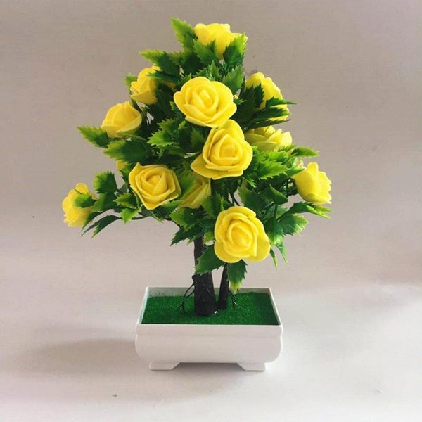 decorative flowers & wreaths artificial rose flower plant in pot fake bonsai tablepotted wedding birthday party favors decorations
decorative flowers & wreaths artificial rose flower plant in pot fake bonsai tablepotted wedding birthday party favors decorations