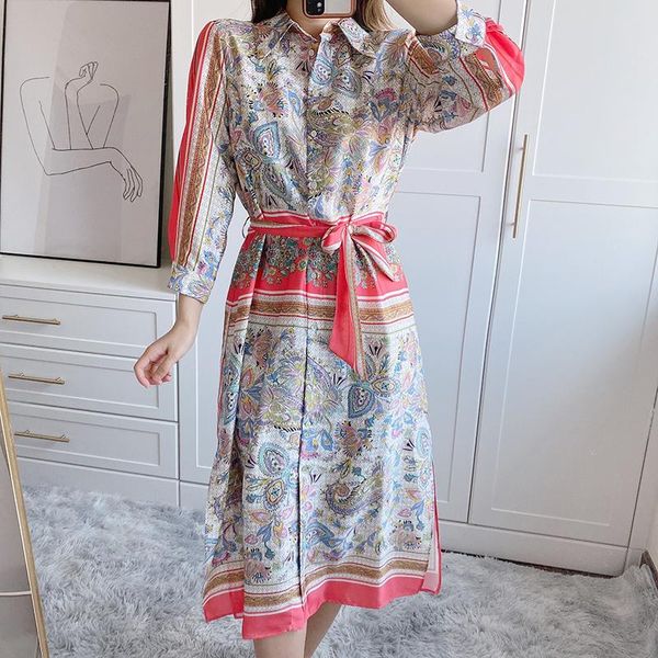casual dresses high-quality high-end design ladies ethnic style printed dress bow knot decoration retro temperament long, Black;gray
casual dresses high-quality high-end design ladies ethnic style printed dress bow knot decoration retro temperament long, Black;gray