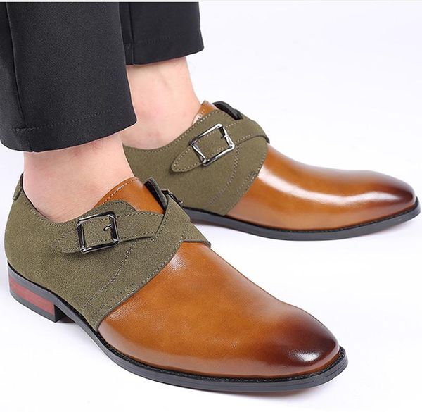 dress shoes 2021 leather men for offical business casual gentleman formal wedding party, Black
dress shoes 2021 leather men for offical business casual gentleman formal wedding party, Black
